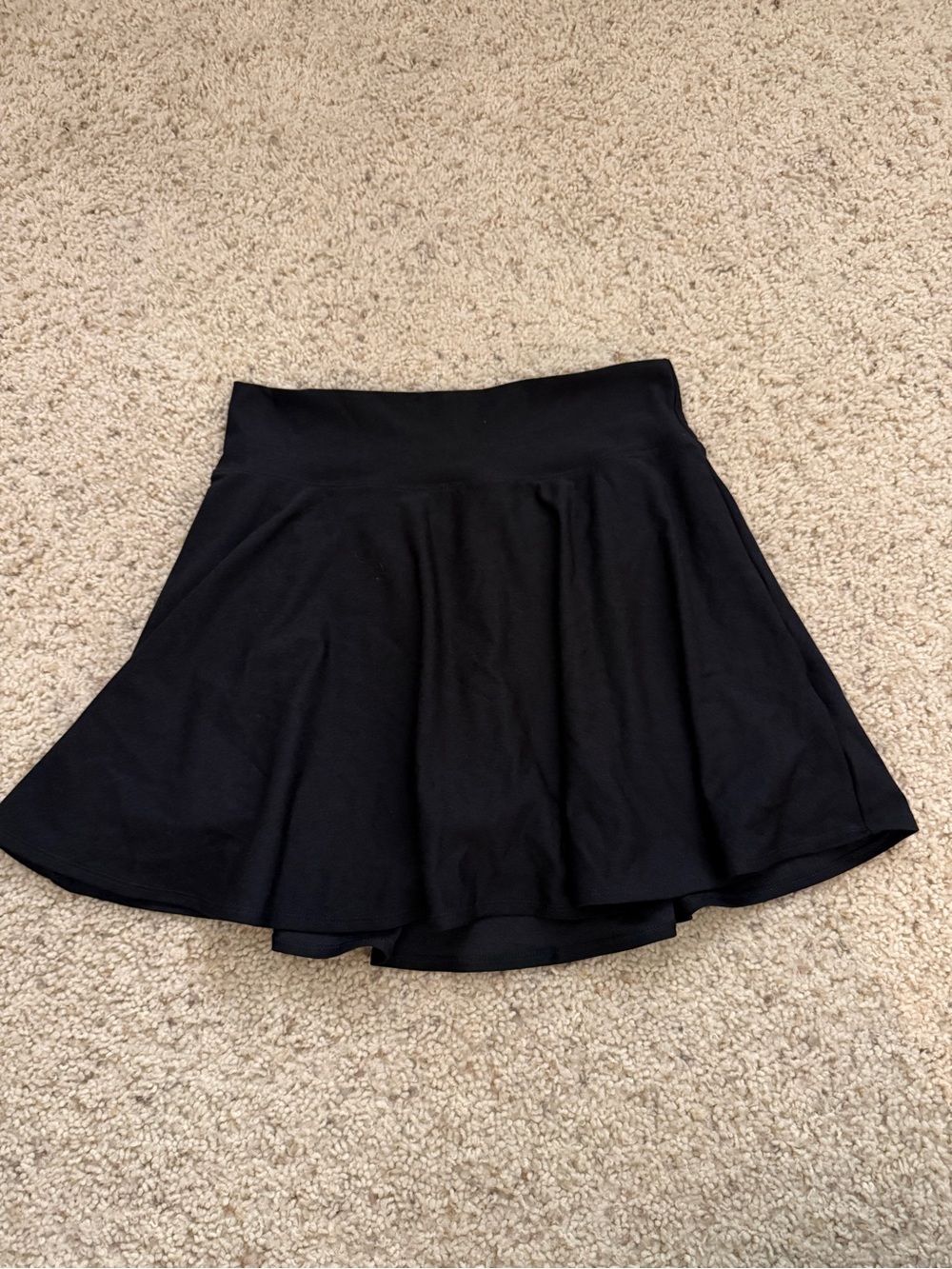 Old Navy Black Circle Skater Skirt
